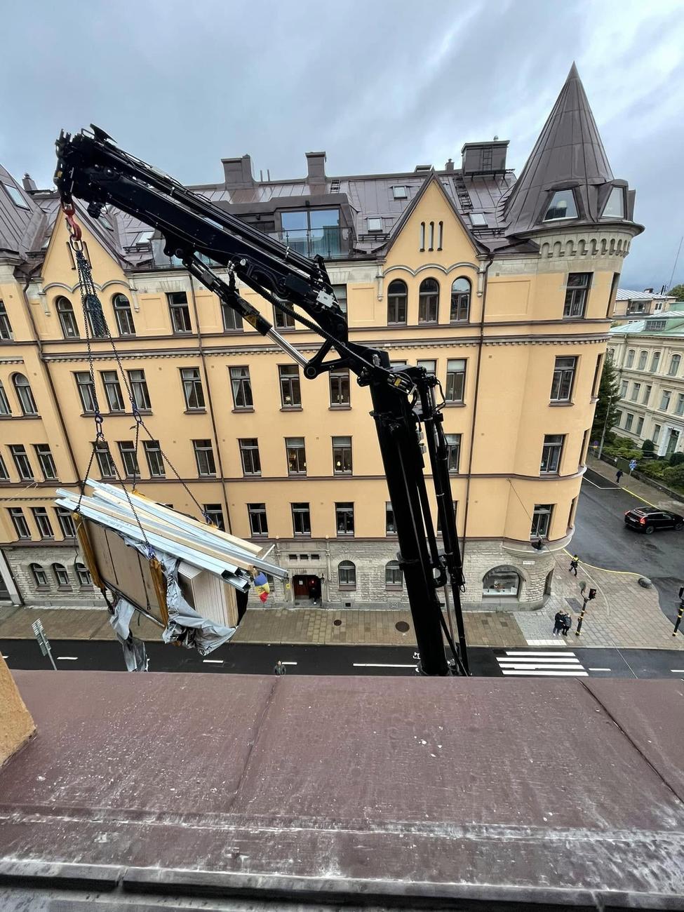 Större projekt i stan